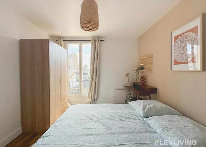 Apartament Charming 16m In 20 With Shared Terrace Paryż