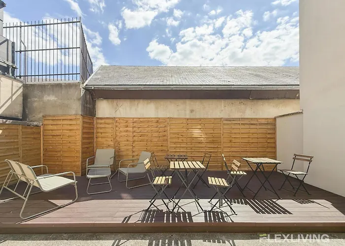 Charming 16m In 20 With Shared Terrace Paris